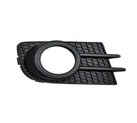 Rejilla para VW para Tiguan 2012-2018 luz antiniebla Delantera para Coche Rejilla antiniebla moldura para luz antiniebla Soporte de lámpara Negro(Right Black Ring)