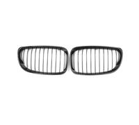 rejilla parachoques 1 Par Rejillas Delanteras De Riñón Para Serie E81 E82 E87 E88 2007-2011 Línea Listones Estilo Coche Parrillas Deportivas Carreras Rejillas Frontales Radiador