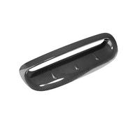 Rejilla Parachoques Central Delantero Para Mini Para Cooper S Para R53 Para R50 2002 2003 2004 2005 2006 Capó Delantero Aire Motor Tapa Salida Ventilación(Mirada de fibra de carbono)