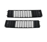 Rejilla Parachoques Central Delantero Para Q7 2009-2015 4L0807697B Parachoques Delantero Luz Antiniebla Rejilla Rejillas Carreras Malla Cubierta Moldura Ventilación(Pair)