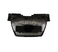 Rejilla Parachoques Central Delantero Para TT TTS Para Sline 2008-2014 Piezas Exteriores Parrilla Delantera Deportiva Panal Abeja(Emblem)