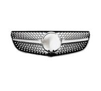 Rejilla Parachoques Central Delantero Rejilla Parachoques Delantera Deportiva Para Mercedes Para Benz W207 C207 A207 E Coupé 2009-2016 Ventilación Radiador(13-16 DiamondSilver)