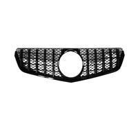 Rejilla Parachoques Central Delantero Rejilla Parachoques Delantera Deportiva Para Mercedes Para Benz W207 C207 A207 E Coupé 2009-2016 Ventilación Radiador(2009-2012 GTBlack)