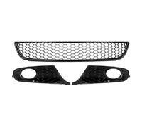 Rejilla Parachoques Central Delantero Rejillas Entrada Aire Negras Para VW Para Golf MK6 2009-2013 Kit Carrocería Parrilla Delantera Inferior Y Conjunto Luces Antiniebla