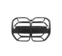 Rejilla Parachoques Central Para Serie 4 G22 G23 2021-IN: Parrilla Delantera De Fibra Carbono Real Brillante Sin ACC Y Con