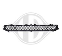 Rejilla Parachoques Delantera DIEDERICHS Negra Jeep Compass MX M 6 MP