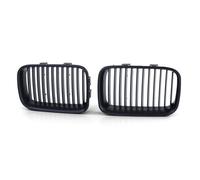 Rejilla Parachoques Delantera Parrilla delantera de coche en negro mate, tipo riñón, para Serie 3 E36 (pre-facelift, 1992-1996)