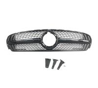 Rejilla Parachoques Delantero Coche Con Orificio Para Cámara Modelo Deportivo Para Benz GLC Clase W253 X253 Facelift 2020 2021 2022 Rejillas Radiador Delanteras(Black)