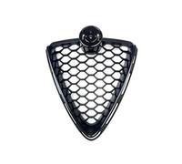 Rejilla Parachoques Delantero Coche Para Alfa Romeo Para Stelvio 2017-presente 156121702 156144237 Rejillas Radiador Delanteras(Gloss Black)