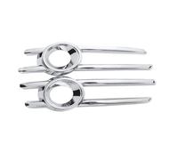 Rejilla Parachoques Delantero para A-UDI Q5 2009-2012 Luz Antiniebla Delantera Cromada Coche Marco Parrilla Cubierta Panel Pegatina Embellecedora Bisel Estilo Automático Luz Antiniebla Cubierta