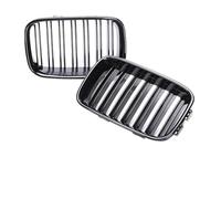Rejilla Parachoques Delantero Parachoques Delantero Doble Línea Parrilla Negra Brillante Rejilla Radiador Una Sola Línea 325i 320i 328i Para Serie 3 E36 1992 1993 1994 1995 1996 Coche Parrilla(Gloss B