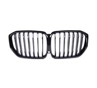 Rejilla Parachoques Delantero Rejilla De Riñón Delantera Parachoques Coche Parrilla Central Capó Rejilla De Malla Compatible Con Para X6 G06 Para X6M F96 SUV 2020 2021 2022 2023(1 Slat-Line)