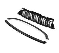 Rejilla Parachoques Para Mini R55 R56 R57 R58 R59 Cooper 3 Unids/set Negro Brillante Coche Parachoques Delantero Capó Moldura Rejilla Envolvente Cubierta Trim Kits(For Cooper Standard)