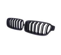 rejilla parachoques Para Serie 3 F30 F31 F35 320i 325i 328 Accesorios Parrilla Carreras Delantera Automática Piano Rejilla De Riñón Doble Líne Rejillas Frontales Radiador