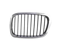rejilla parachoques Para Serie 5 E39 1999-2003 Rejillas Delanteras De Riñón Reemplazo Parachoques Carreras Estilo Coche 51137005837 51137005838 Rejillas Frontales Radiador