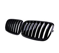 Rejilla Parachoques Para X5 Para X6 Para E70 Para E71 2007 2008 2009 2010 2011 2012 2013 Parachoques delantero Riñón Racing Grill(B)