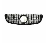 Rejilla parachoques Parrilla delantera para Mercedes para Benz W447 V clase 2016-2021 estilo para GT R capó parachoques superior malla orificio cámara Rejilla parachoques delantero(Negro)