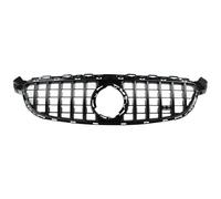 rejilla parachoques Rejilla De Parachoques Delantero Completamente Negra Para Benz Para W205 C63 C63S para AMG 2019 2020 21 Para GT R Rejillas Frontales Radiador