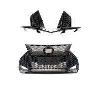 rejilla parachoques Rejillas Frontales de Radiador Para Lexus Para Is300 F Sport Is350 Is500 2021-2024 Rejilla Parachoques Delantero Y Cubierta Luz Antiniebla Un Conjunto De Accesorios Kit(A Set)