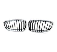 rejilla parachoques Rejillas Frontales de Radiador Parrilla Delantera De Riñón Lado Derecho Compatible Con Para GT F34 2013-2019 51137294804(1pair)