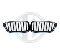 Rejilla Paragolpes Delantera BMW 3 F30 F80 Negra Brillante DIEDERICHS 1217245