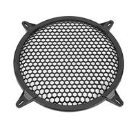 Rejilla Plástica para Altavoz de Coche, Protector Para Subwoofer, Cubierta de Malla Negra 6-12 Pulgadas - Alta Durabilidad, Resistente a la Corrosión, Ideal para Audio de Coche (10 pulgadas)