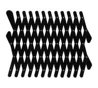 Rejilla plegable para perros para ventana de coche, barra de protección ajustable para mascotas en el coche, protección de riel extensible para autocaravana, minivan, camión, SUV, coche, sedán