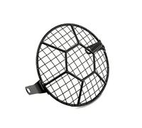 Rejilla Protección Faro Universal De Faro Vintage para Motocicleta Resistente 6.5 Pulgadas Cubierta Lámpara Luz Parrilla Malla Retro Protección Protector Protector Faros Cubierta(6)
