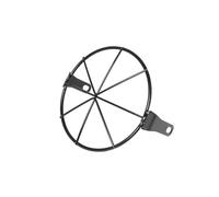 Rejilla Protección Faros Cubierta Motocicleta Alta Resistencia Faro Retro Metal Rejilla Malla Pantalla Lámpara Protector Universal 6.3 Pulgadas Protector Faro Cubierta(4)