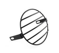 Rejilla Protección Faros Universal Faros Motocicleta Lámpara 7" Cubierta Rejilla Malla Tiras Máscara Pantalla Piezas Retro Metal Protector 1 Ud Protector Faro Cubierta