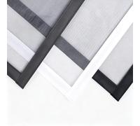Rejilla Protectora Contra Insectos Para Ventana,60x135cmque Mantiene Insectos/Moscas Fuera,Cinta Mágica Borde,Tamaño Fijo,No Admite el Recorte DIY,para Balcón Exterior,Gris