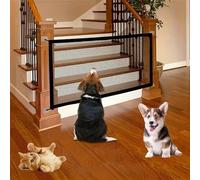 Rejilla protectora para escaleras sin taladrar, VVHFXD extensible, barrera para perros, separadora, seguridad para mascotas