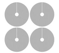 Rejilla protectora para plantas - Protección para gatos para macetas | Protección de suelo personalizable con red recortable y estructura estable, de protección decorativo para plantas de