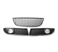 Rejilla radiador 6Q0853666G Para VW Polo Para GTI 2006-2009 Luces Antiniebla Delanteras Inferiores Izquierda Derecha Parachoques Central Rejilla(1 Set)