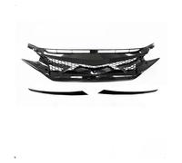 Rejilla Radiador Automóvil Para Civic 10.ª Generación 2016-2018 Si Para Hatchback Type R Modelos 2019-2021 Parachoques Superior Capó Rejilla Malla Delantera