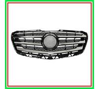 Rejilla Radiador Negro Con Moldeo Cromado Mercedes Sprinter-(Año 2013-2018)