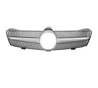 Rejilla Radiador Para Benz Para CLS-Class W219 CLS350 CLS500 2005-2008 Para Rejillas Superiores Estilo Para AMG Rejilla Parachoques Estilo Diamantes Cromados Plateados Parrilla Delantera Coche(Diamond