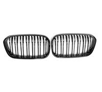 Rejilla radiador Para BMW Serie 1 F20 F21 LCI 2015-2019 120i 125i 135i Parachoques Delantero Riñón Negro Brillante Facelift Racing Grill Cover