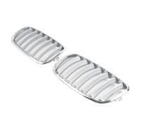 Rejilla Radiador Para E70 Para X5 E71 Para X6 2008 2009 2010 2012 2013 Rejilla Frontal 2 Piezas Parrilla Malla ABS Cromada Front Grill