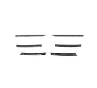 Rejilla Radiador Para VW Para Tiguan Para MK2 2017-2021 Kit Carrocería Deportiva Para Parrilla Delantera Moldura Parrilla Central Tira Cubierta Embellecedora Protector Radiador(Carbón)