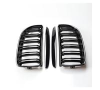 Rejilla Radiador Parrilla De Riñón Delantera Doble Lama Color Negro Brillante Para E90 E91 (2005-2008) Parrilla Parachoques