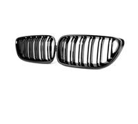 Rejilla Radiador Parrilla Riñón Doble Competición En Negro Brillante Para Parachoques Delantero Para Serie 2 F22 F23 F87 Y Para M2 (2014-2018) Parrilla Parachoques(Gloss Blk)