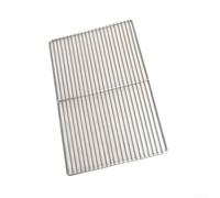 Rejilla Rectangular Barbacoa 30x40cm para acero Inoxidable Rejilla | para acero inoxidable 304, altas temperaturas, malla reforzada, ideal uso prolongado, no se deforma(24×40)