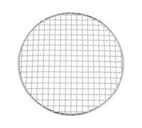 Rejilla redonda de acero inoxidable para parrillas de carbón y gas, rejilla de malla de alambre de grado alimenticio 304 para enfriar, asar, cocinar al vapor y hornear con 3 patas Stabi (180 mm)