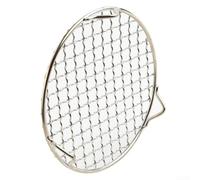 Rejilla redonda de alambre de acero inoxidable, rejilla profesional para hornear, con 3 patas de apoyo, para horno de cocina, asar a la parrilla, secar al horno (240 mm)