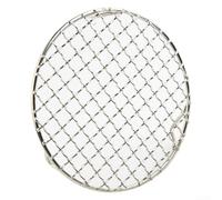 Rejilla redonda de alambre de acero inoxidable, rejilla profesional para hornear, con 3 patas de apoyo, para horno de cocina, asar a la parrilla, secar al horno (165 mm)
