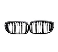 Rejilla Reemplazo Parrilla De Carreras De Doble Lama Para Parachoques Delantero E46 Coupé Cabriolet De 2 Puertas (2003-2006) 51137064317 Central Delantera Parrilla