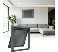 Rejilla, Rejilla de Filtro de Aire de Retorno de 20x40 Pulgadas - Cubierta de ventilación HVAC Gris, Panel de Acceso con Rejilla para Paneles de Yeso, Ideal para hoteles y hogares, solución