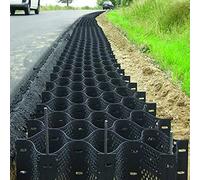 rejilla, Rejillas de grava for caminos acceso y pasarelas. Pavimento Geo Grid extra largo for áreas tráfico ligero 2 m x 9(300cm x 5m)
