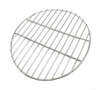 Rejilla resistente de acero inoxidable para cocinar al aire libre, barbacoa, 45 cm (grosor sólido 38 cm)